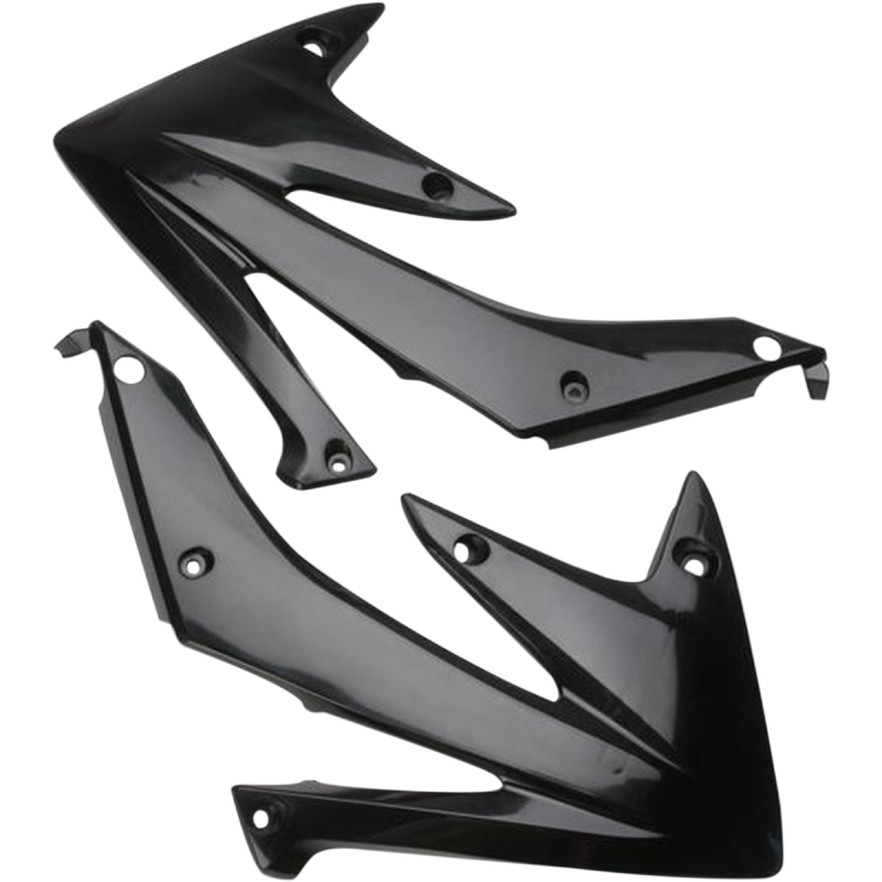 RADIATOR SHROUD- CRF450R:05-08 BLACK