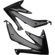 RADIATOR SHROUD- CRF450R:05-08 BLACK