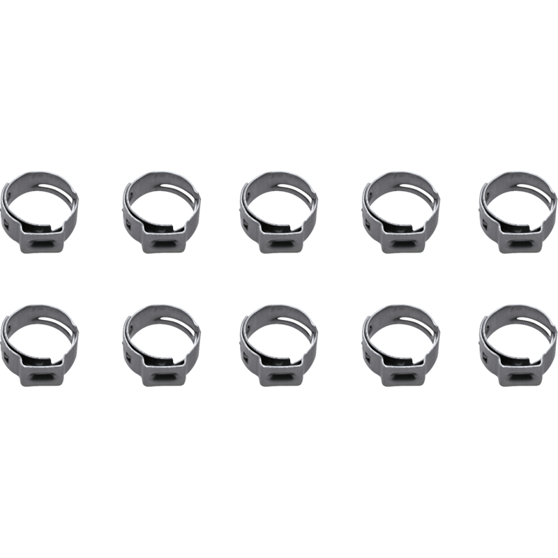 STEPLESS EAR CLAMPS 9.6mm - 11.3mm 10PK
