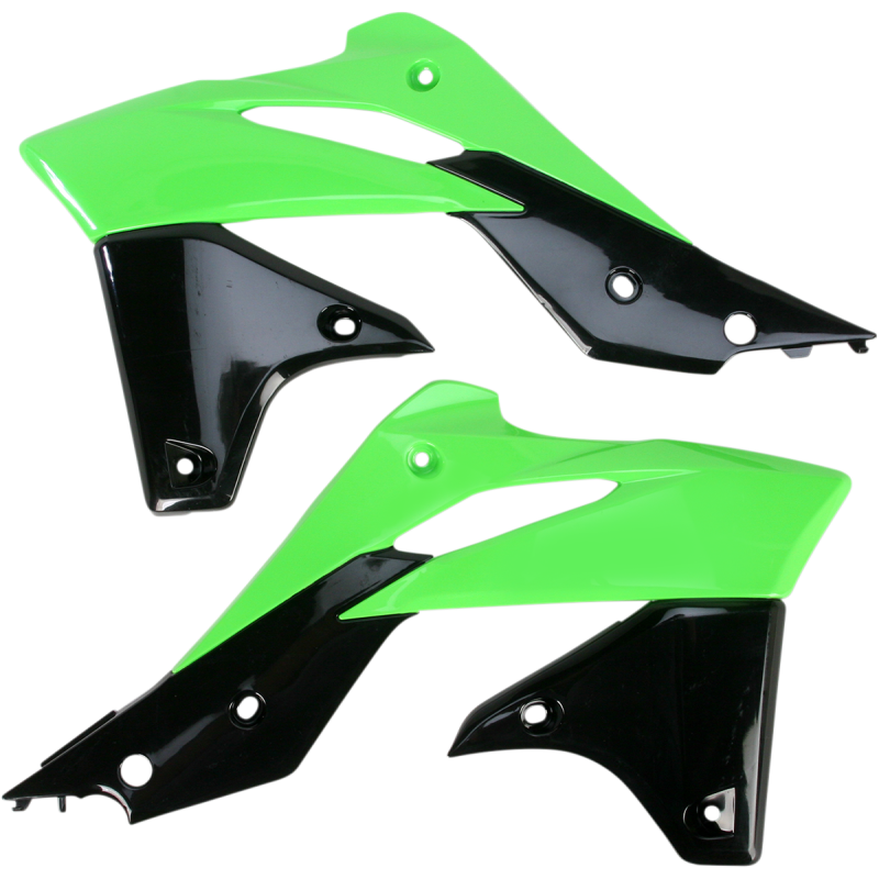 RADI SHROUD- KX250F 13 GREEN/BLACK