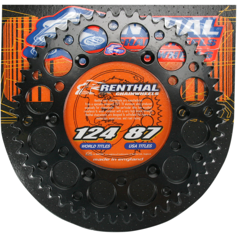 RENTHAL SPROCKET 224U-520-52GP BLACK