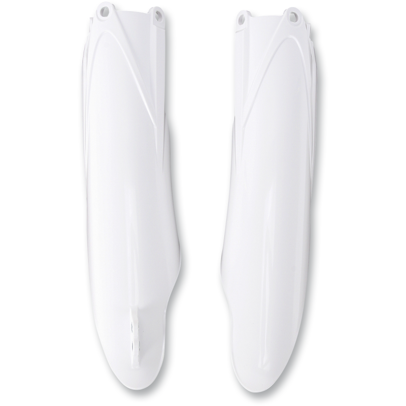 LOWER FORK COVER SET- YZF:10-10 WHITE