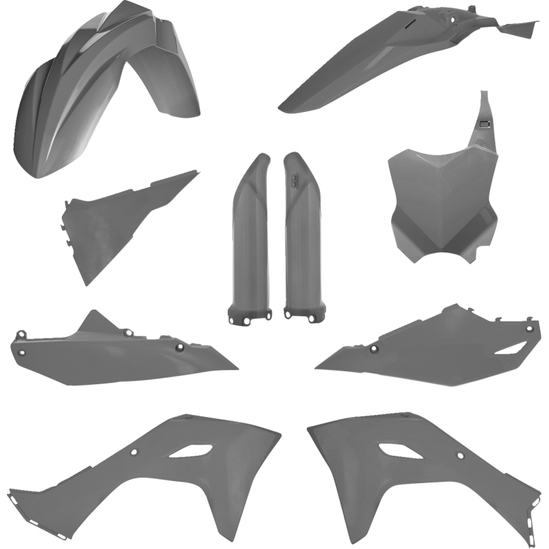 Plastic Kit- FULL KX250:25, KX450:24-25 gray