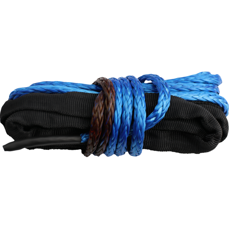 WINCH ROPE - SYNTHETIC - BLUE - 3/16" X 12'