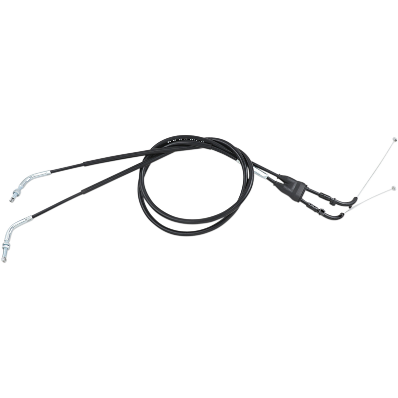 THROTTLE CABLE BLACK VINYL SET