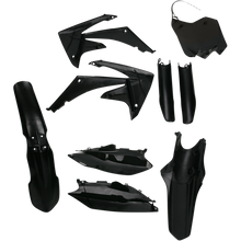 PLASTIC KIT FULL- HONDA MULTIFIT BLACK