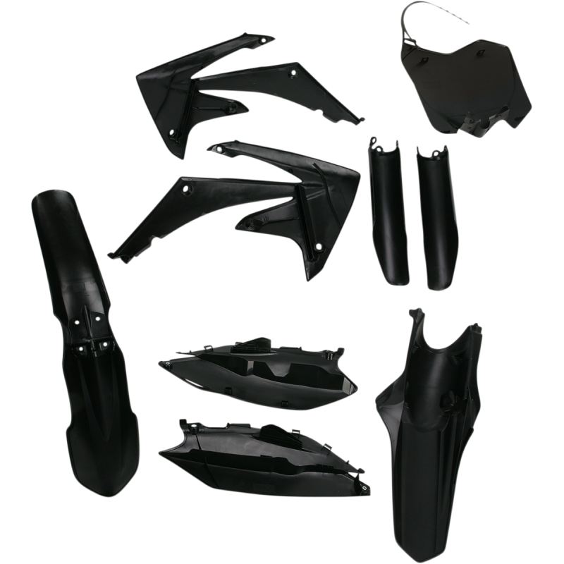 PLASTIC KIT FULL- HONDA MULTIFIT BLACK