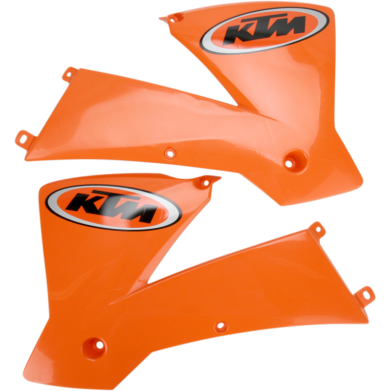 RAD SHROUD- EXC/MXC/SX:03-04 KTM ORANGE