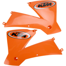 RAD SHROUD- EXC/MXC/SX:03-04 KTM ORANGE