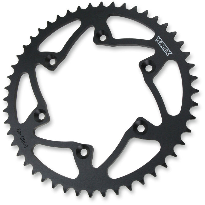 SPROCKET VORTEX STEEL BLK 49T