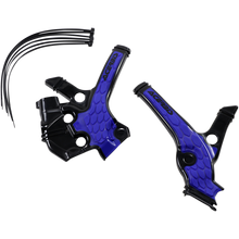 Frame Guards- X-GRIP YZ85:19-21 Black/Blue