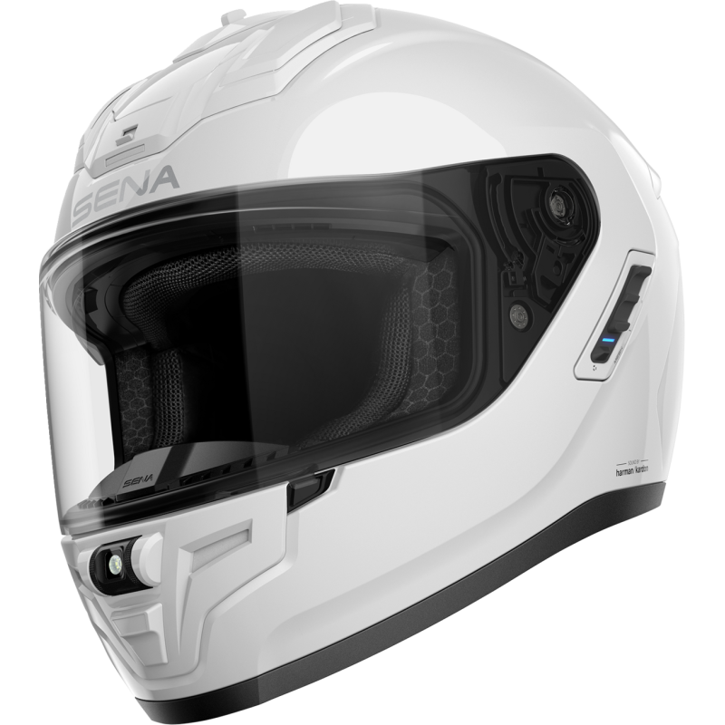 PHANTOM FULL-FACE HELMET MESH GLOSSY WHITE