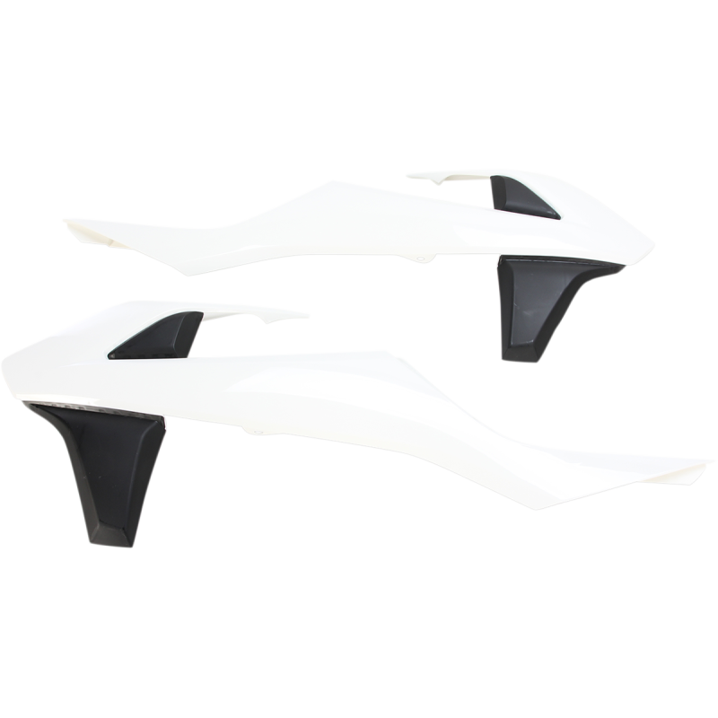 SHROUD RAD KTM WHT/BLK