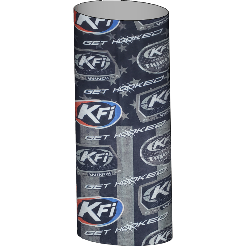 FACE MASK KFI BLACK WITH LOGOS