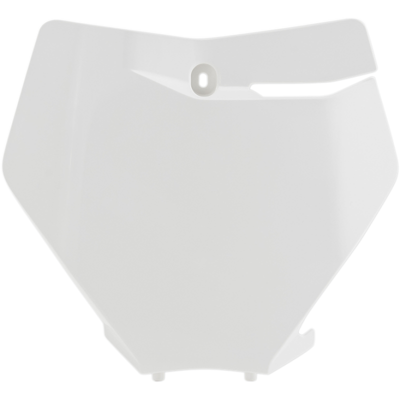 PLATE FRT # KTM WHT