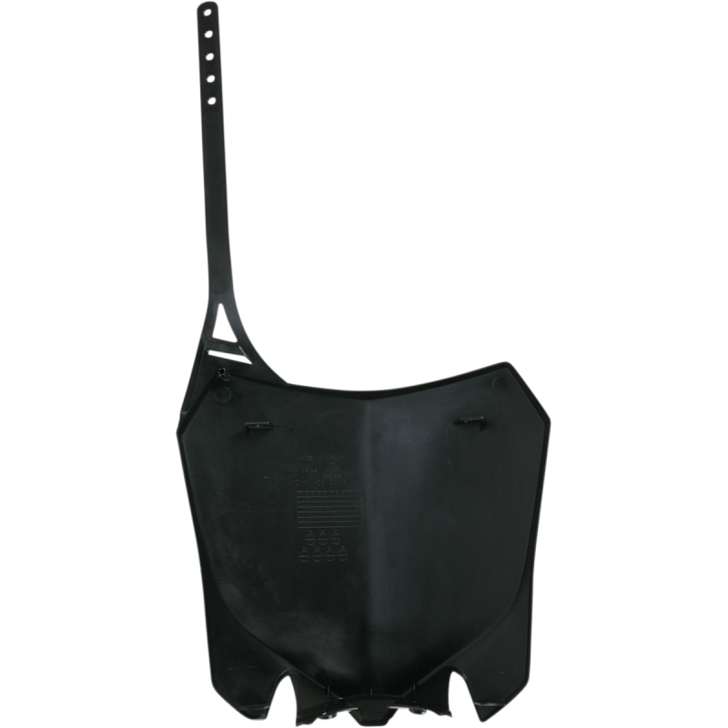 FRONT # PLATE- CRF450R:13-13 BLACK