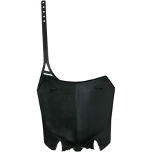 FRONT # PLATE- CRF450R:13-13 BLACK
