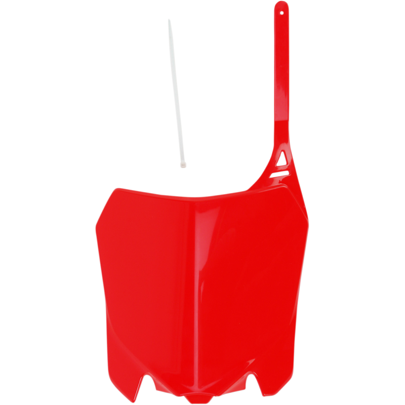 FRONT # PLATE CRF450 2013 CRF RED