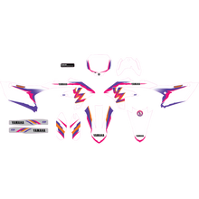 Cmplt kit 93 YZ RETRO - YZ 450 (23-24) WHT BG