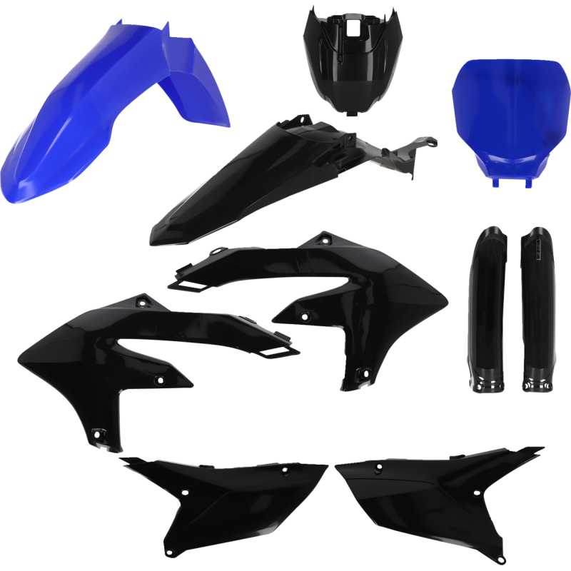 PLASTIC KIT FULL YZ450F BLK BLU