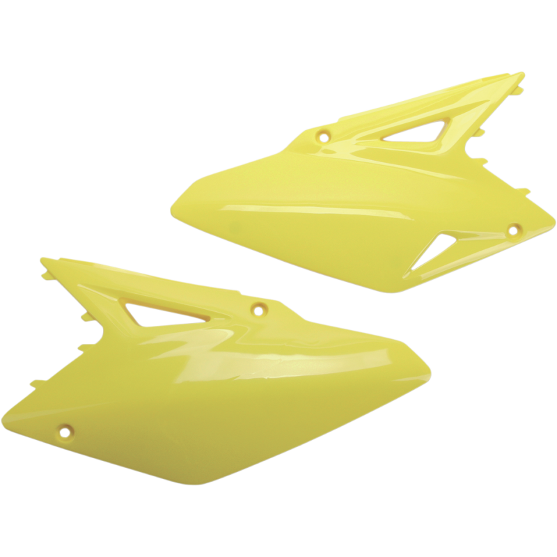 RMZ450 2008 SIDE PANELS 01YELLOW