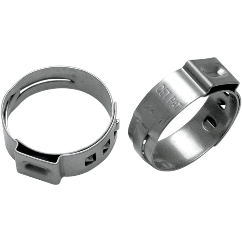 STEPLESS EAR CLAMPS 20.9 - 24.1mm 10PK