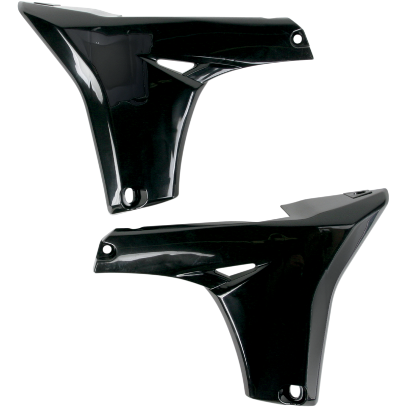 YZF450 LOWER RAD CVER BLACK
