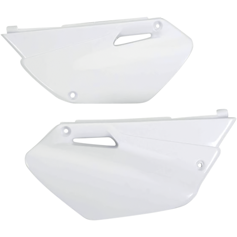 YZ85 02-08 SIDE PANELS YZ 91WHITE