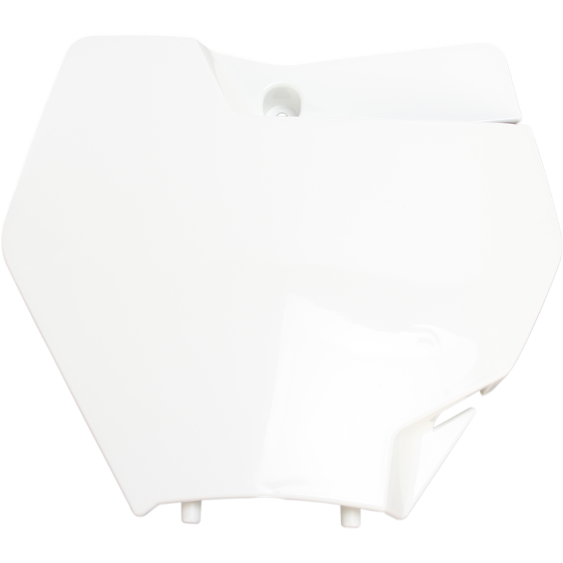 PLATE FRONT # KTM WHT