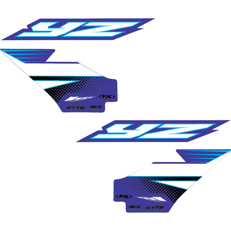 GRAPHIC KIT TANK/SHROUD YAM 25 YZ125/250  22-25