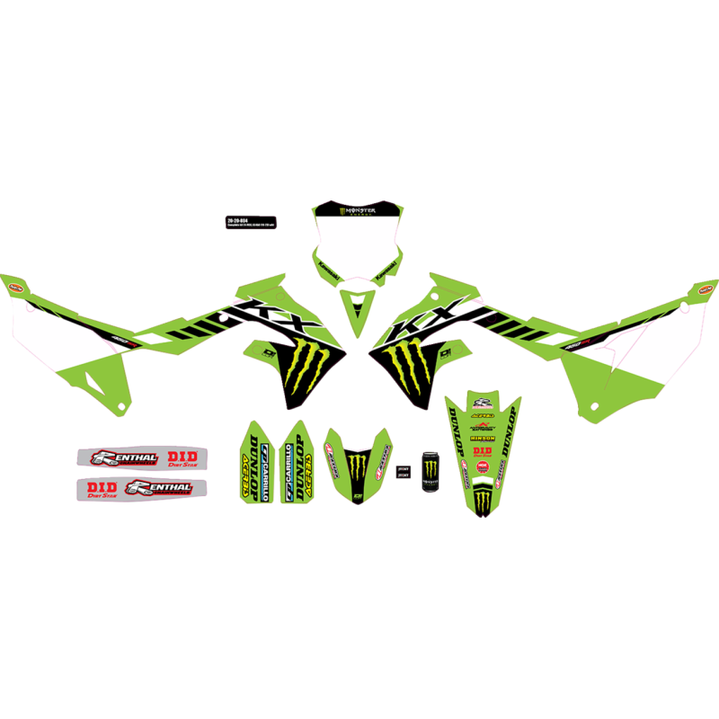 Complete kit 24 MEK - KX 450 (19-23) WHT BG