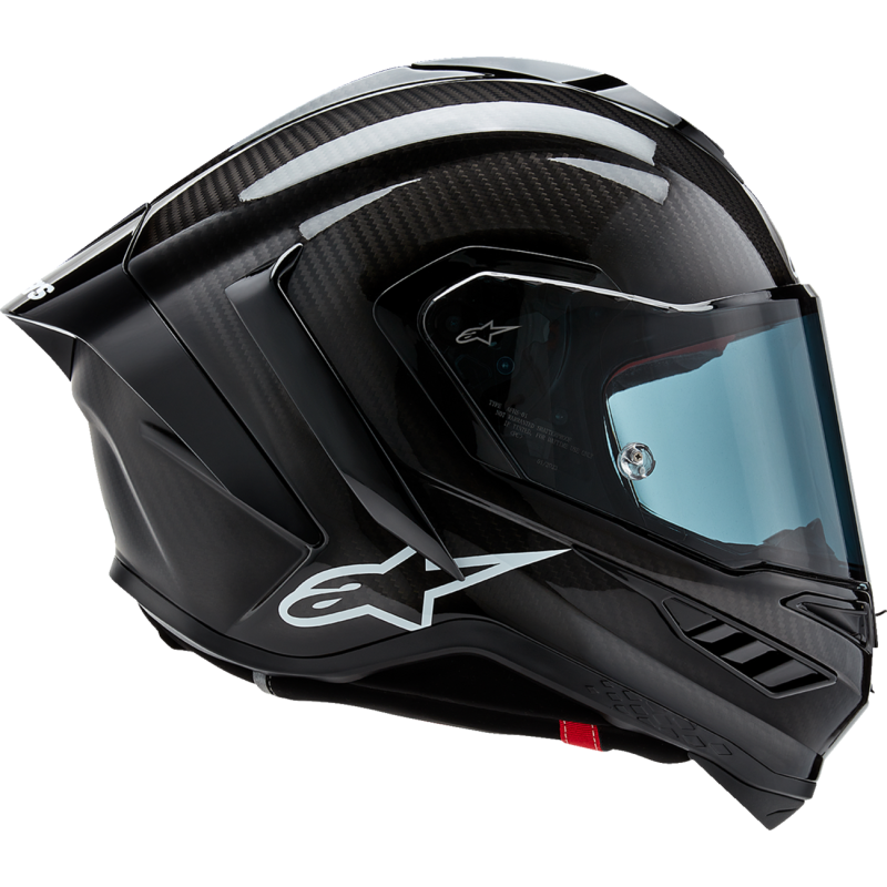 S-R10 SOLID HELMET BLK CARB M&G