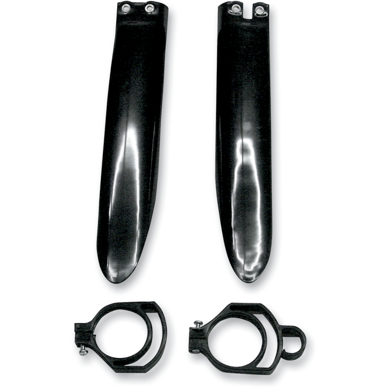 KX80/85 98-13 FORK PROTECTORS BLACK