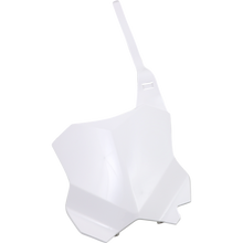 PLATE FRONT # KXF450 WHT