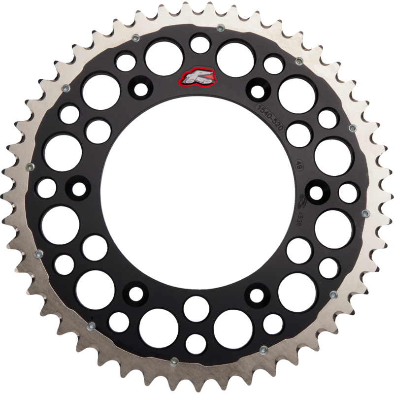 RENTHAL TWINRING SPROCKET 1540-520-49GP BLACK