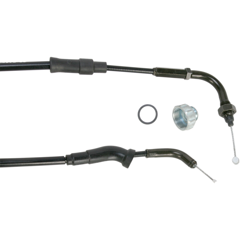 THROTTLE CABLE BLACK VINYL