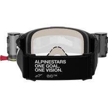 GOGGLE VISION 5 CORP BLK/ CLR ROLL-OFF