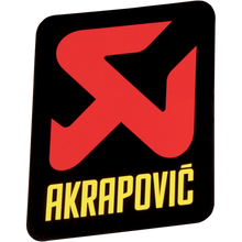 VERTICAL STICKER 57X60mm H/R AKRAPOVIC
