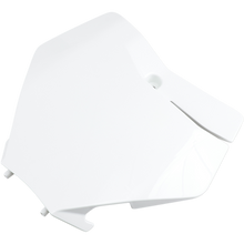 PLATE FRT# KTM WHT