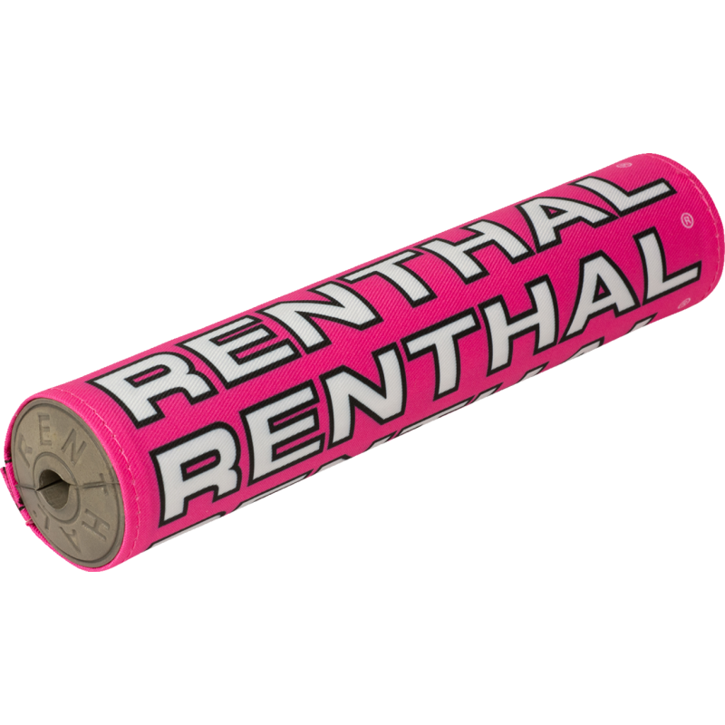 RENTHAL VINTAGE CLOTH SX BAR PAD PK/BK/WH GREY FOAM 10" P356