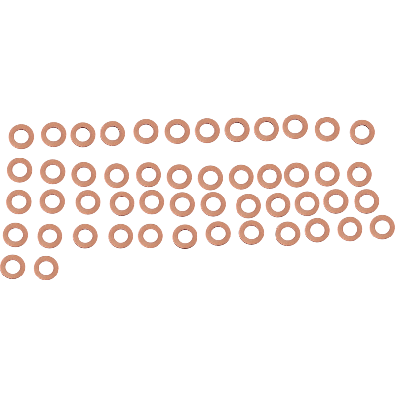 M6x11mm Aluminum Compression Washer (50Pk)