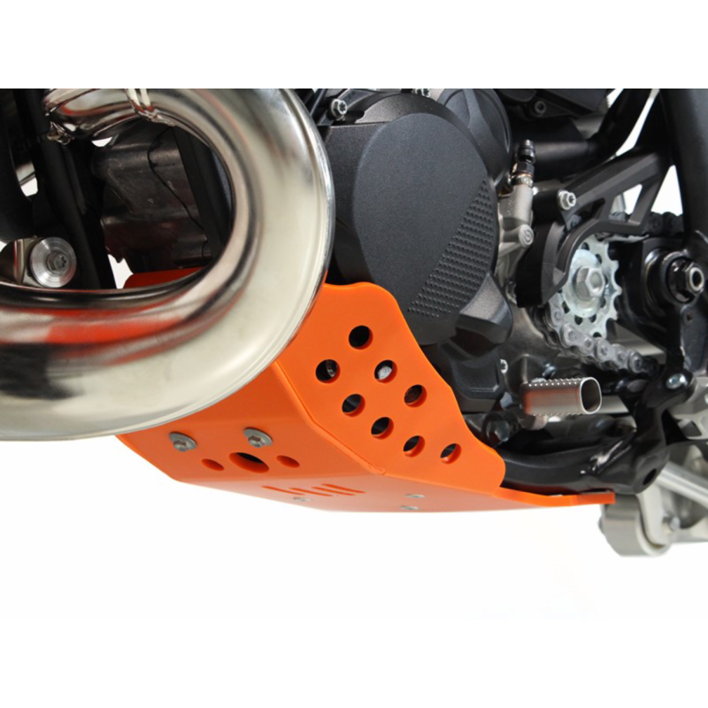 6MM SKIDPLATE KTM 250-300 SX-XC ORANGE