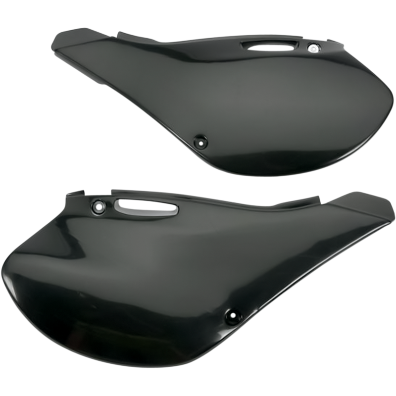 KX125/250 99-02 SIDE PANELS BLACK