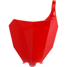 PLATE FNT# CRF450 RD