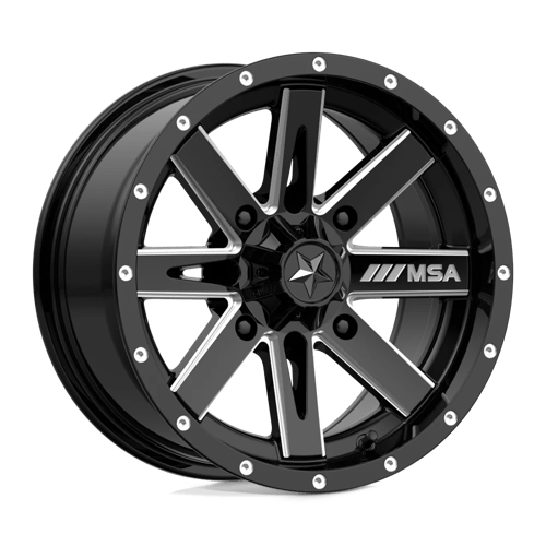 MA41 14x7 Gloss Black/Milled