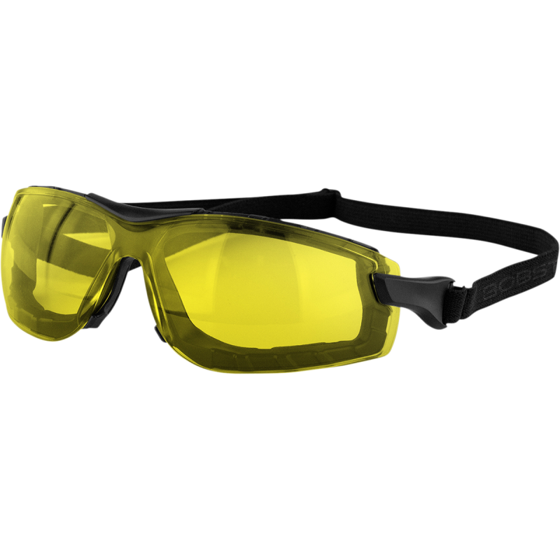 BOBSTER GUIDE SAFETY GOGGLE FRAMELESS YELLOW LENS
