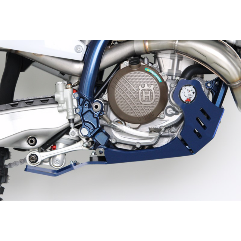 XTR SKIDPLATE 8MM HUS 250-350 FC-FX  BLUE