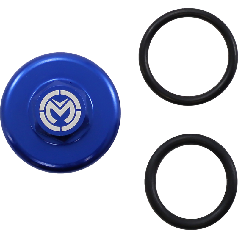 MOOSE OIL FILLER CAP BLUE
