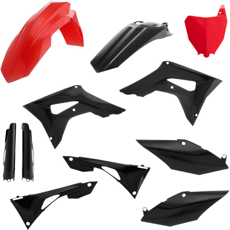 PLASTIC KIT F CRF RD/BK
