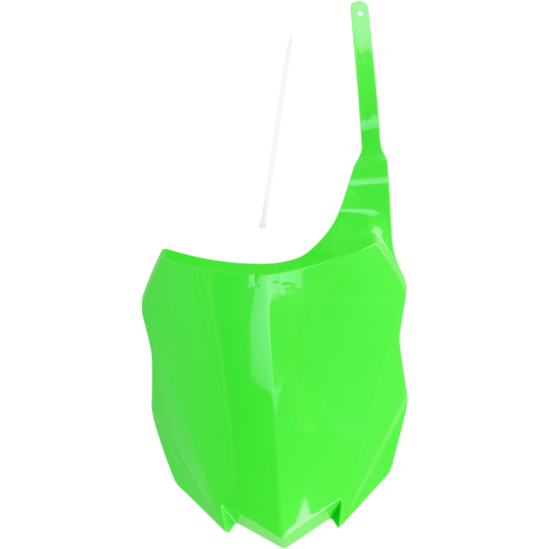 FRONT # PLATE KXF250/450 2013 KX GREEN